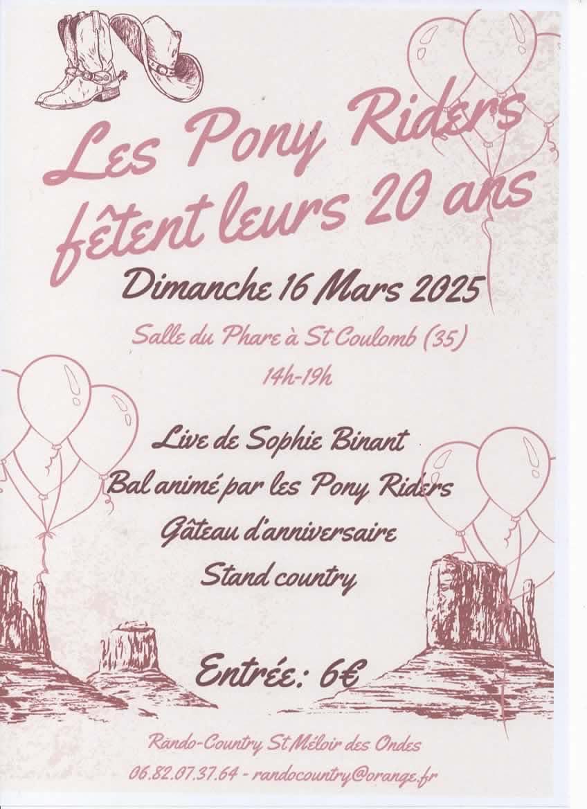 2023 03 16 affiche pony riders