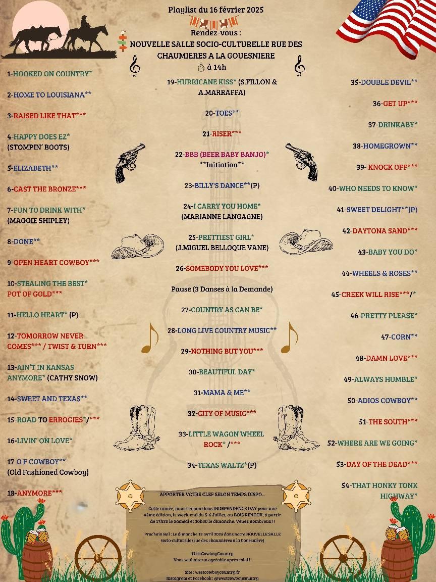 2025 02 16 playlist la gouesniere