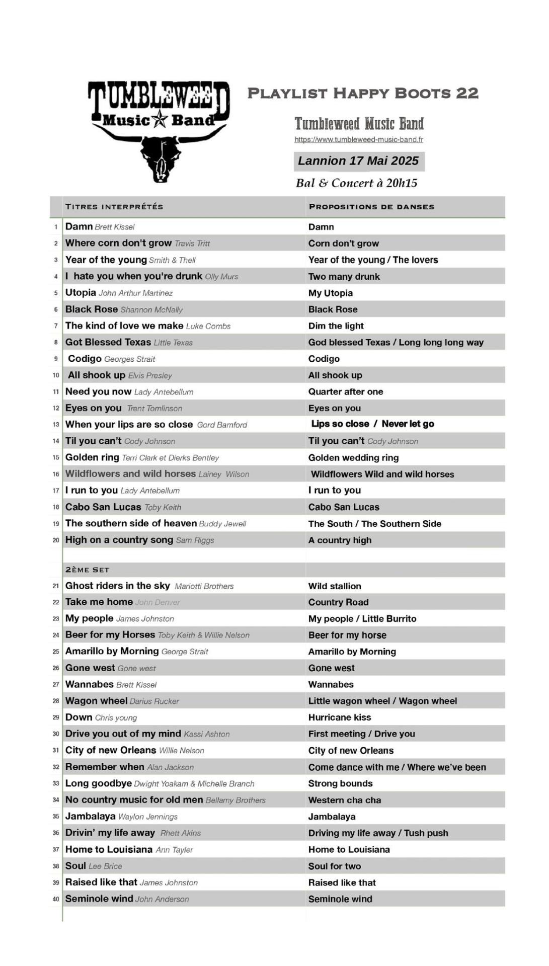 2025 05 17 playlist happy boots tumbleweed
