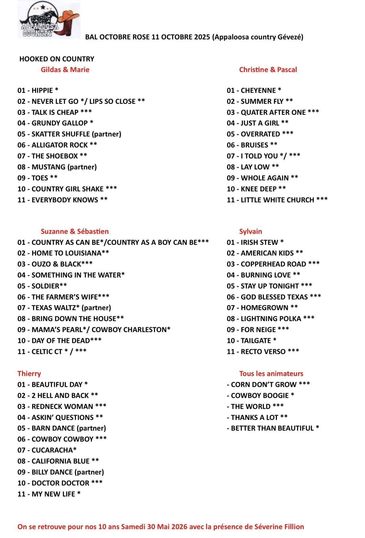 2025 10 11 playlist octobre rose