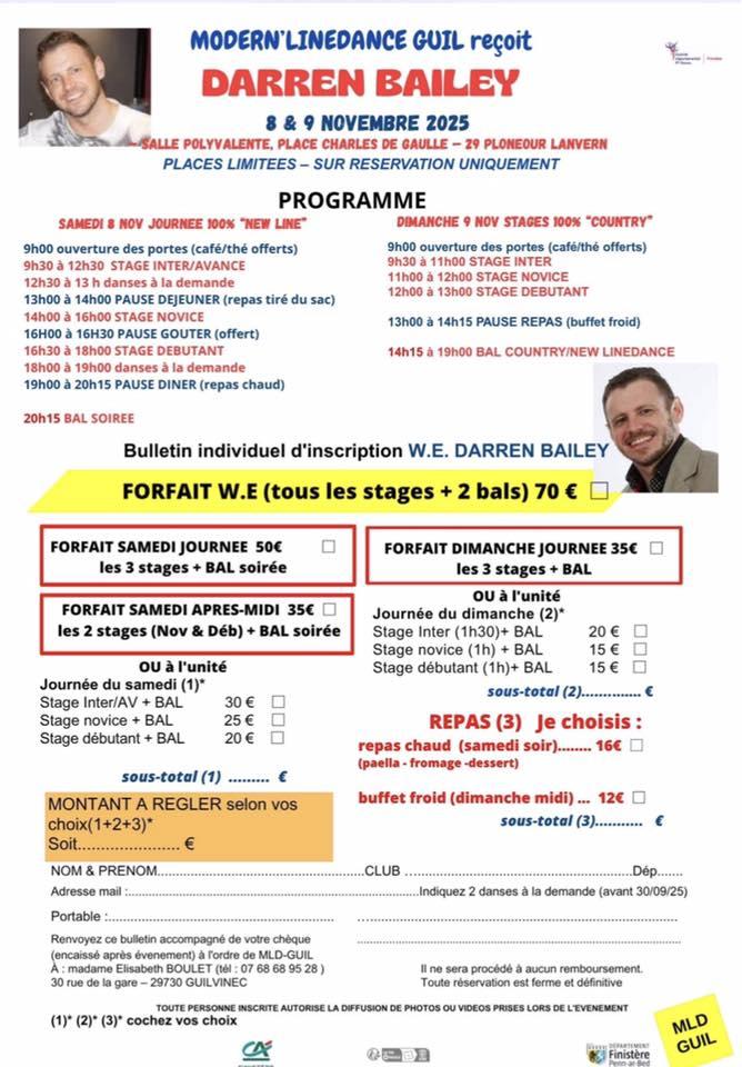 2025 11 25 programme modern line dance