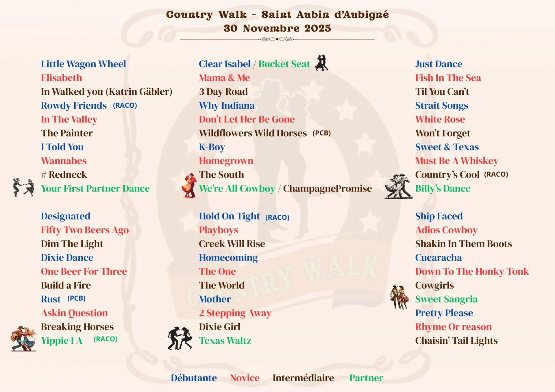 2025 11 30 playlist country walk