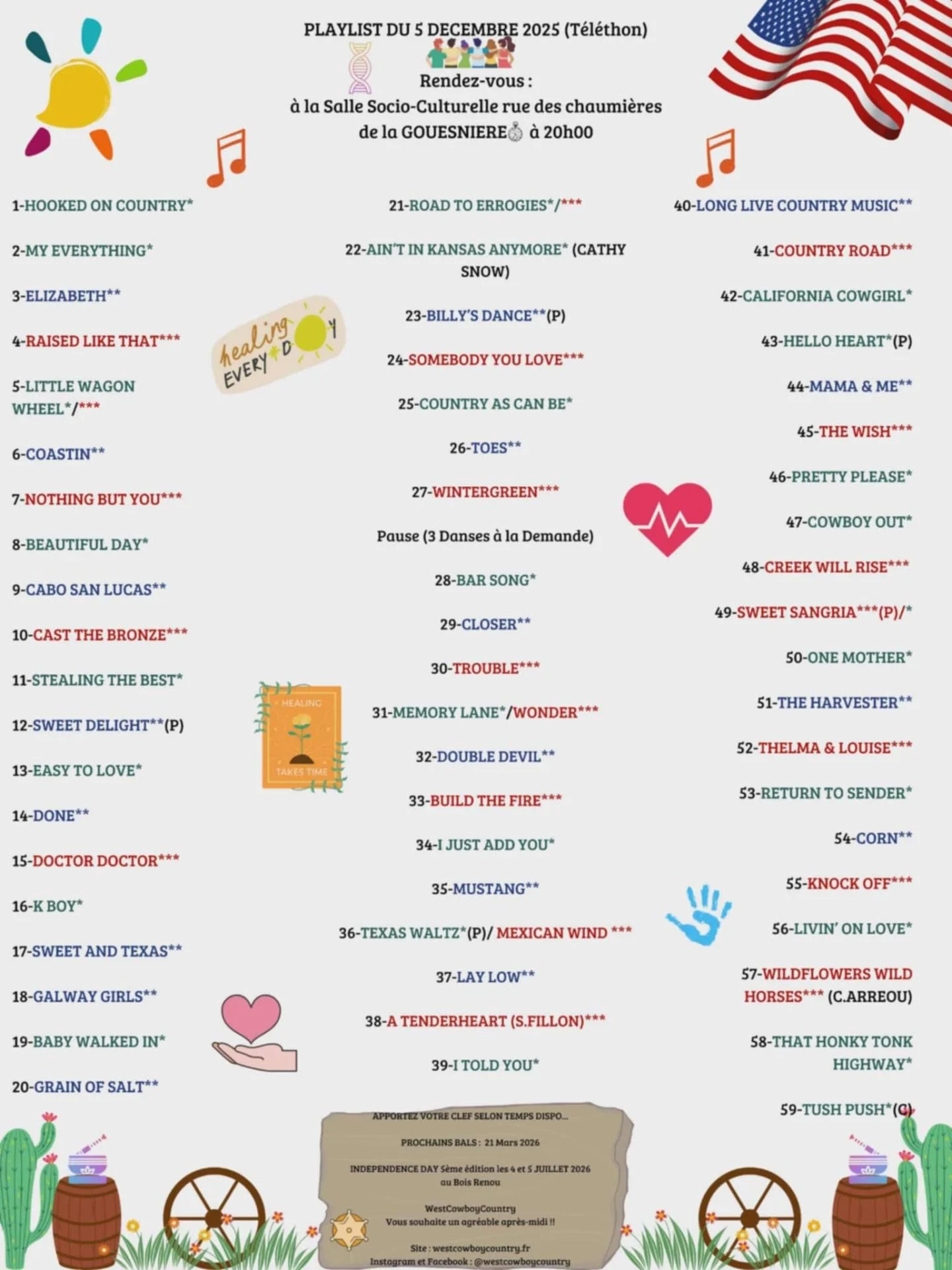 2025 12 05 playlist la gouesniere