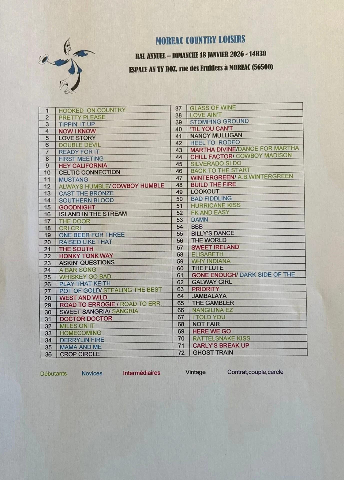 2026 01 18 playlist moreac country