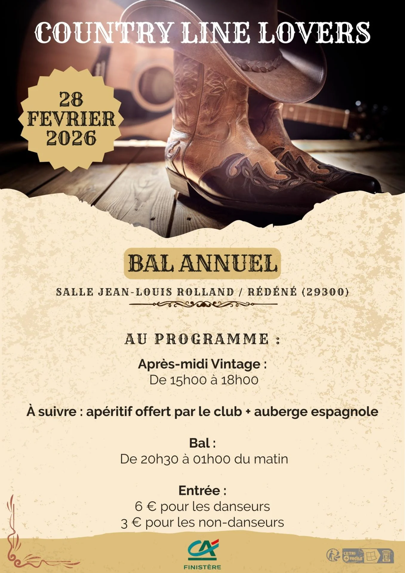 2026 02 28 affiche country line lovers