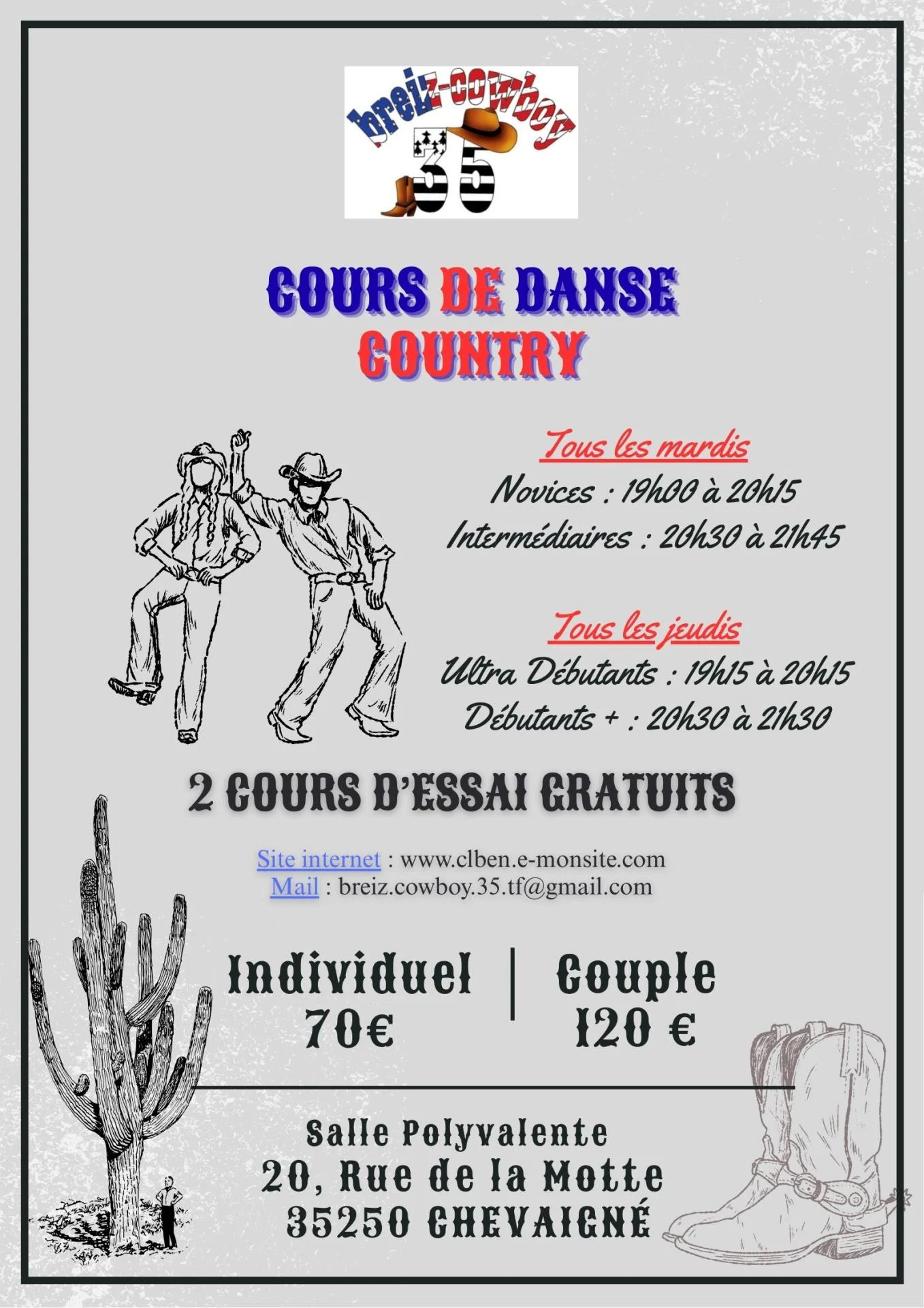 Affiche des cours 25-26